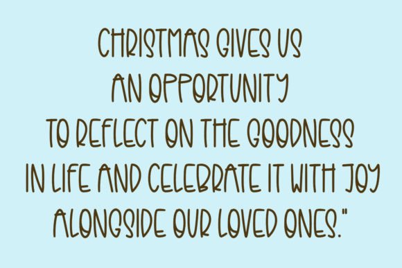Besties Winter Font - Preview 3