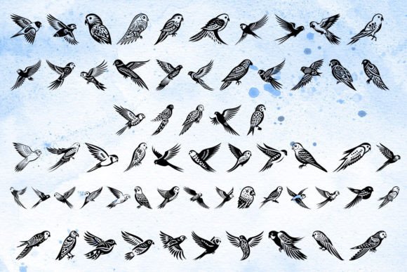 Bird Delights Font - Preview 1