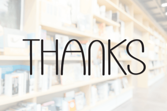 Book Store Font - Preview 6