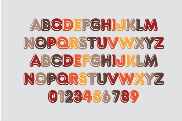 Bubbly Fall Font - Preview 2