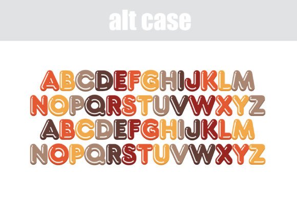 Bubbly Fall Font - Preview 6