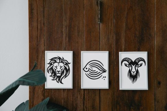 Cosmic Zodiac Signs Font - Preview 6