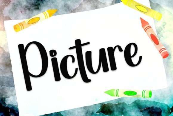 Drawing Font - Preview 1
