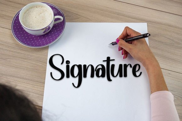 Drawing Font - Preview 4