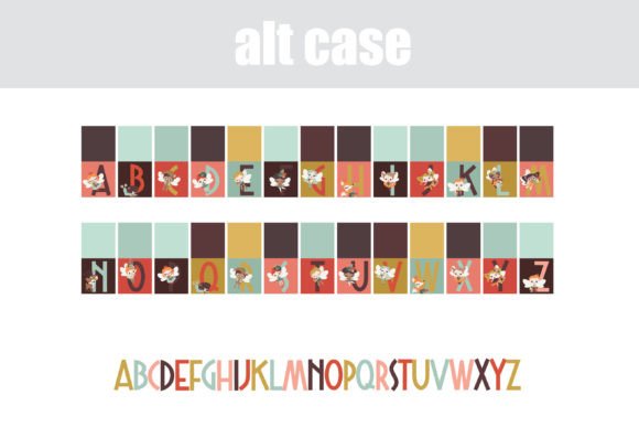 Fall Fairies Cards Font - Preview 1