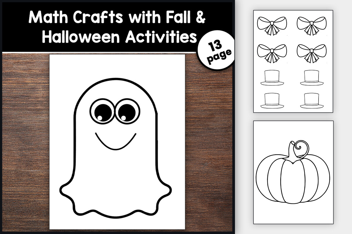 Fall and Halloween Math Craftivity