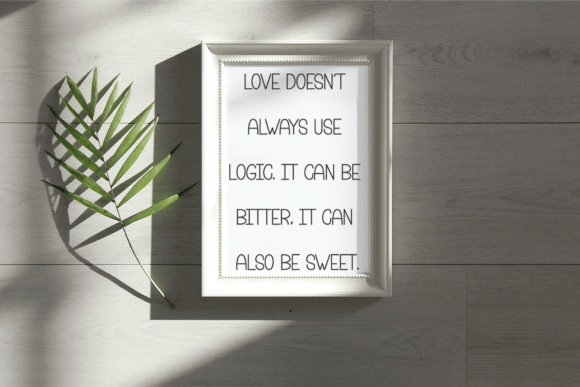 Home Book Font - Preview 2