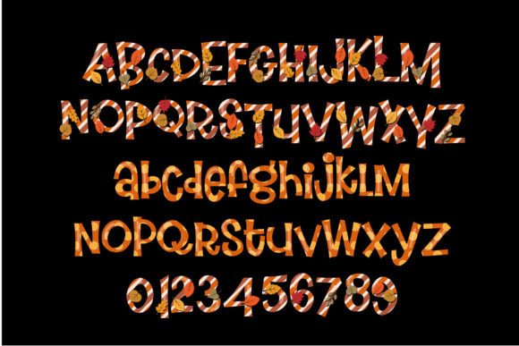 Jolly Fally Font PNG with transparent background - Preview 2