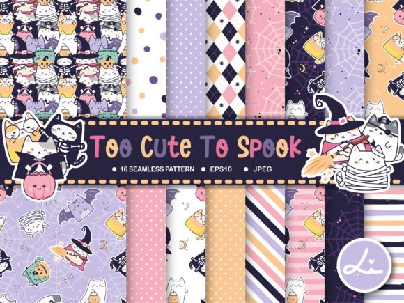 Kawaii Cute Halloween Cats