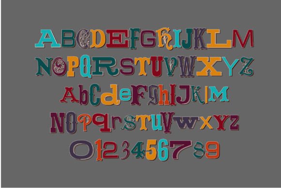 Mixy September Font PNG with transparent background - Preview 2