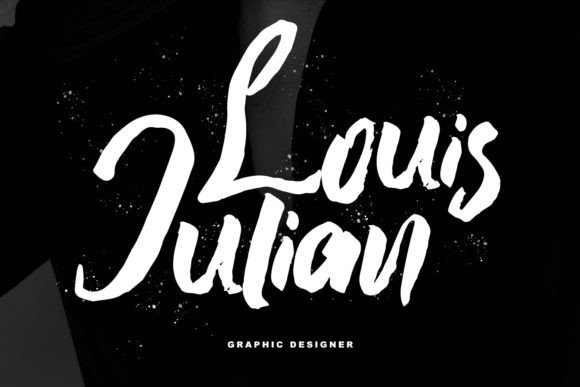 Oliver Stumble Font PNG with transparent background - Preview 4