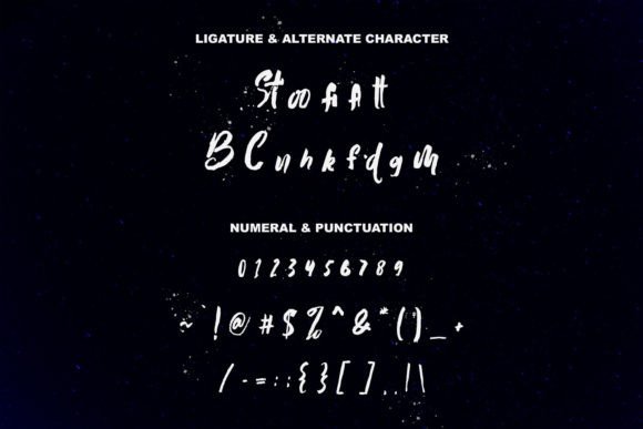 Oliver Stumble Font PNG with transparent background - Preview 5