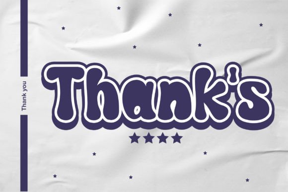 Panda Groovy Font PNG with transparent background - Preview 6