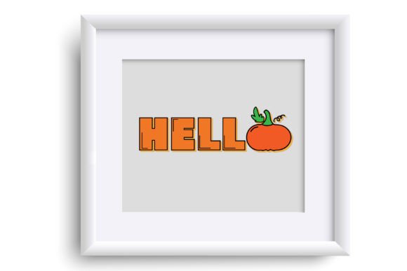 Pog Pumpkin Font PNG with transparent background - Preview 4