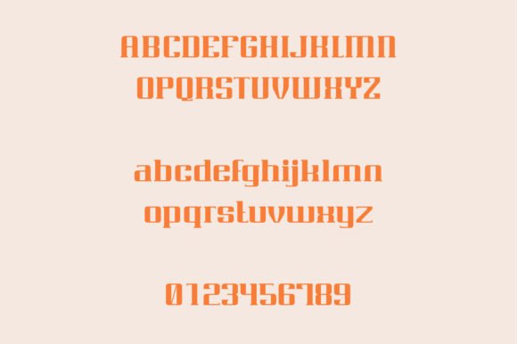 Rigaster Font font preview - 3