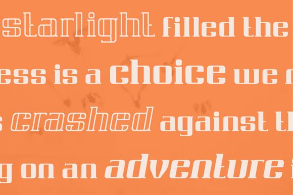 Rigaster Font font preview - 4