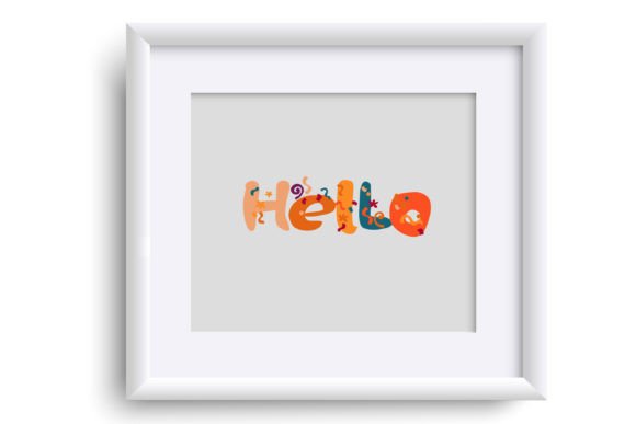 September Celebratory Font PNG with transparent background - Preview 4