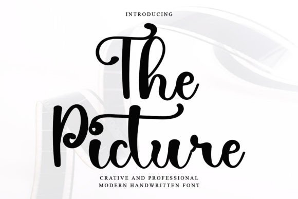 The Picture Font by Inermedia STUDIO · Creative Fabrica