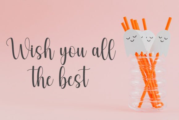 Birthday Font - Preview 1
