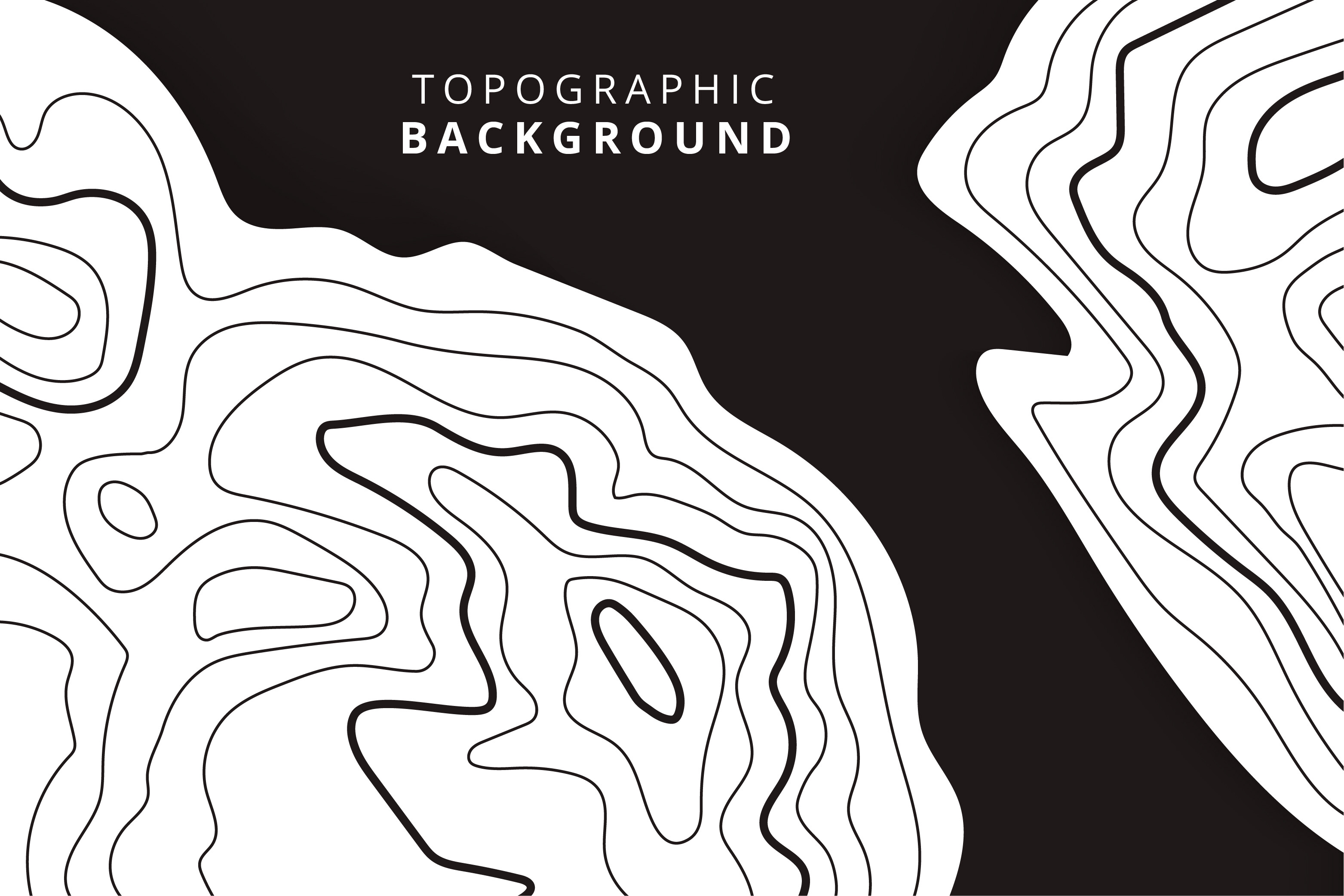 Map Topographic Background