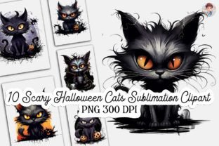 80 Horror Halloween Clipart Mega Bundle Graphic by Lloy Design ...