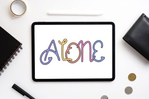 Alone Font - Preview 4