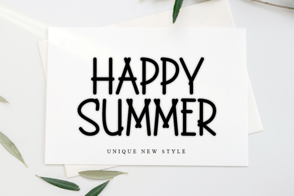 Autumn Vacation Font - Preview 2