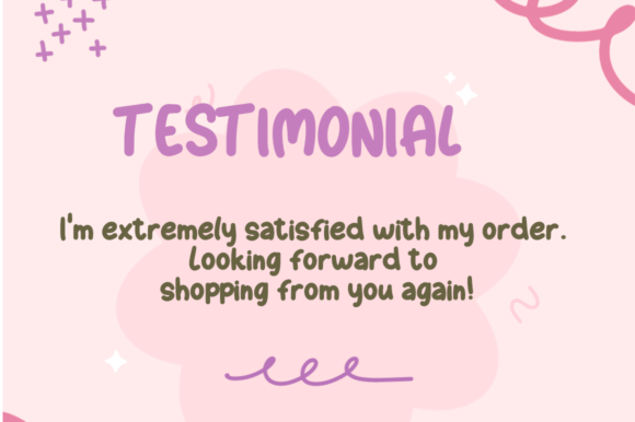 Baby Cat Font - Preview 4