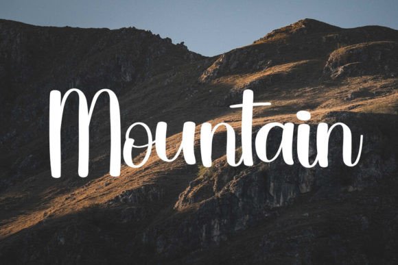 Backdrop Font - Preview 2