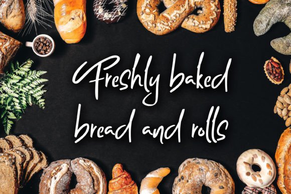 Barista Stencil Font - Preview 2