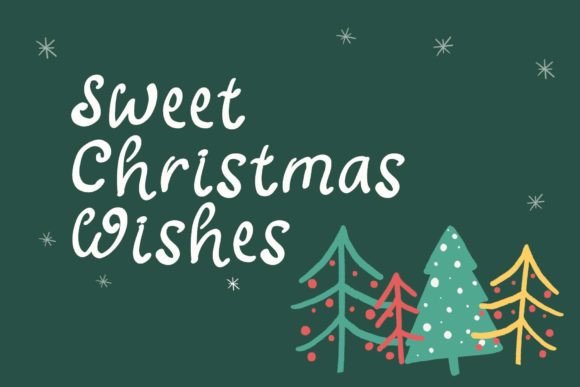 Christmas Everyday Font - Preview 1