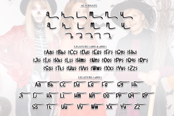 Costume Party Font - Preview 6
