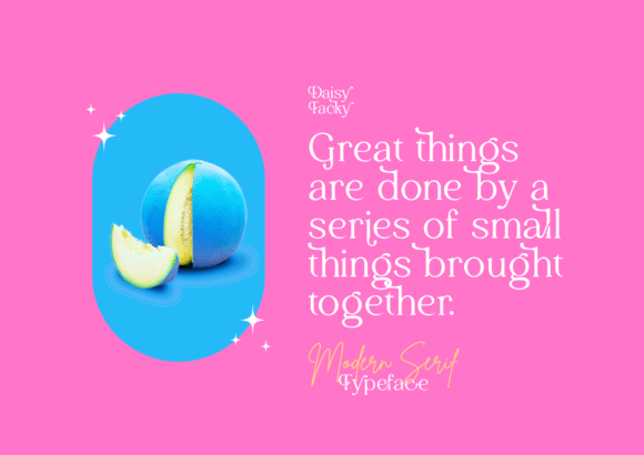 Daisy Tacky Font - Preview 3