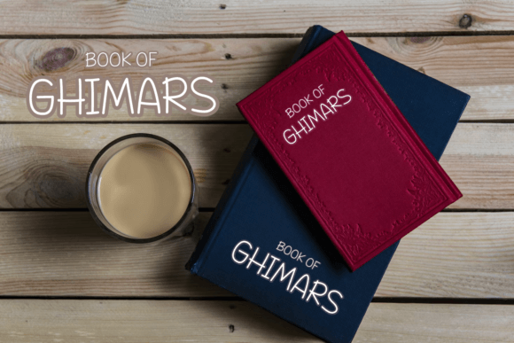 Ghimars Font PNG with transparent background - Preview 4