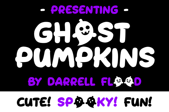 Ghost Pumpkins Font - Preview 1