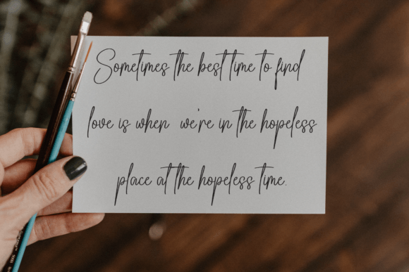 Ghostlike Font - Preview 3
