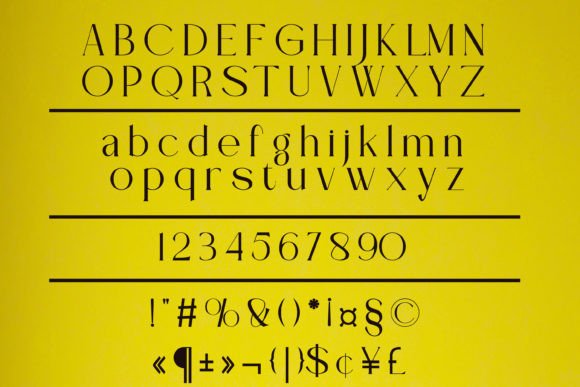 Ginthagil Font - Preview 4
