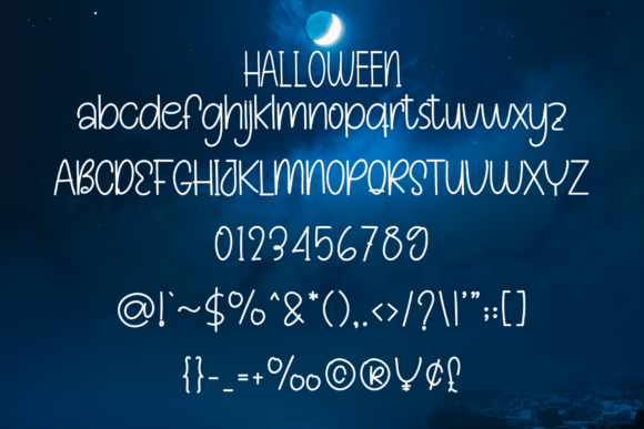 Halloween Font - Preview 3