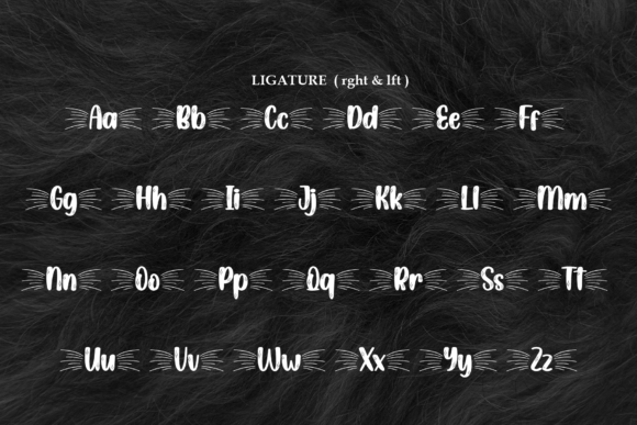 Hairy Font - Preview 6