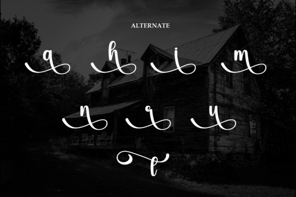 Haunted House Font - Preview 6