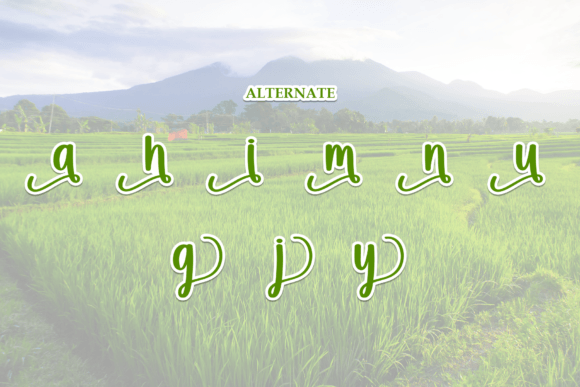 Image Font PNG with transparent background - Preview 6