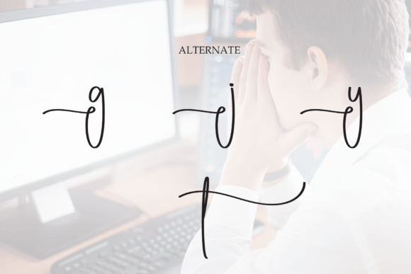 Mistyping Font PNG with transparent background - Preview 6