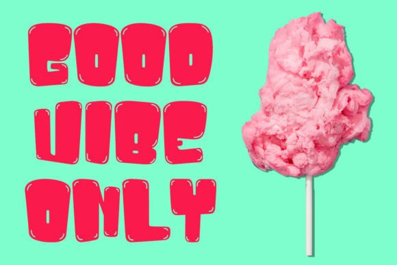 Polipop Font PNG with transparent background - Preview 4