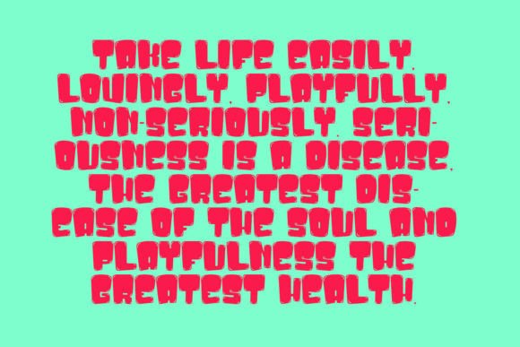 Polipop Font PNG with transparent background - Preview 5