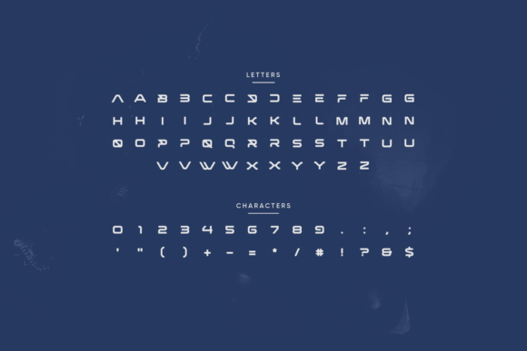 Reopose Font PNG with transparent background - Preview 2