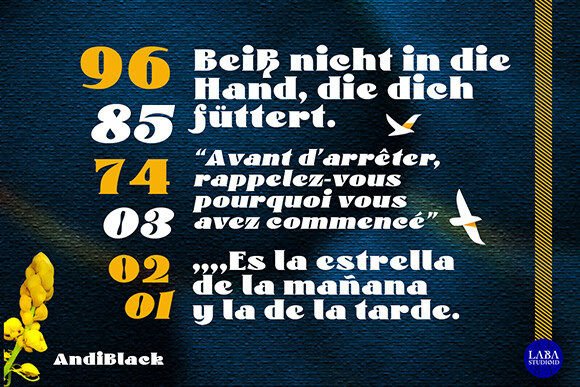 Andi Black Font - Preview 4