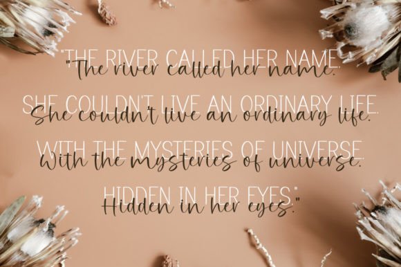 Boho Samantha Font - Preview 1
