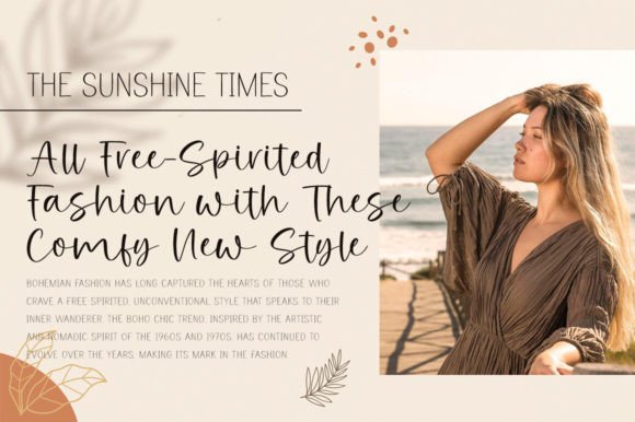 Boho Samantha Font - Preview 2