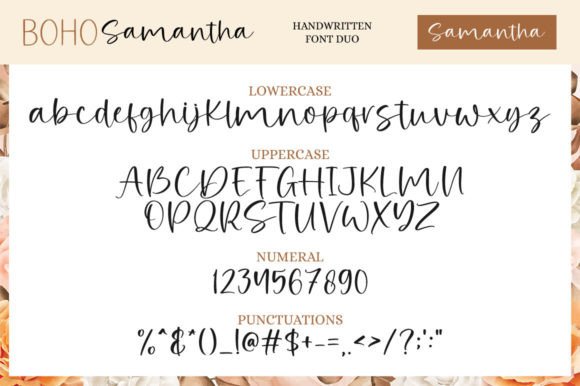 Boho Samantha Font - Preview 6
