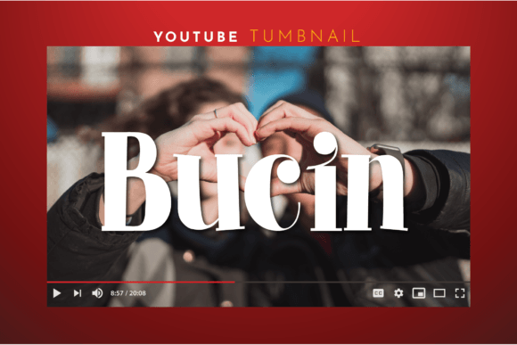 Bucin Font - Preview 4